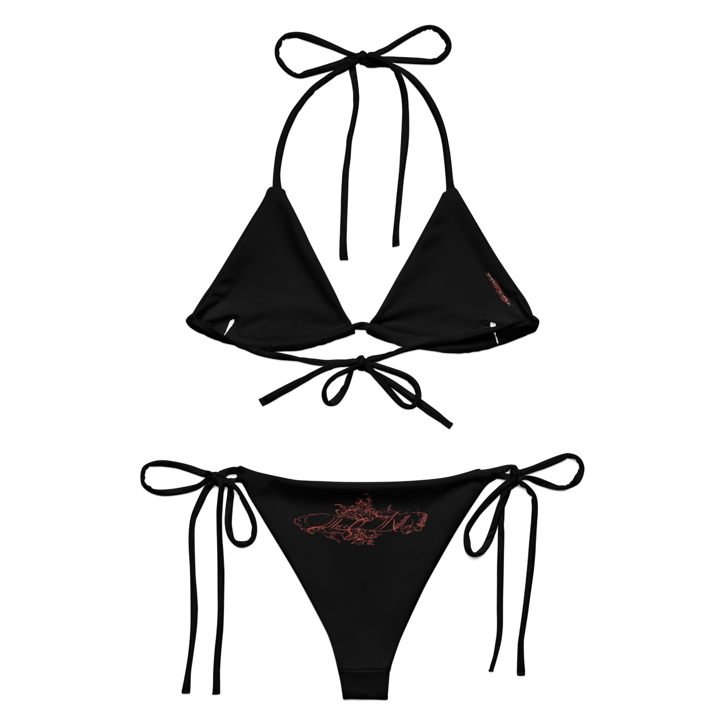 S2K Ember Sigil Bikini Set – Black / Red