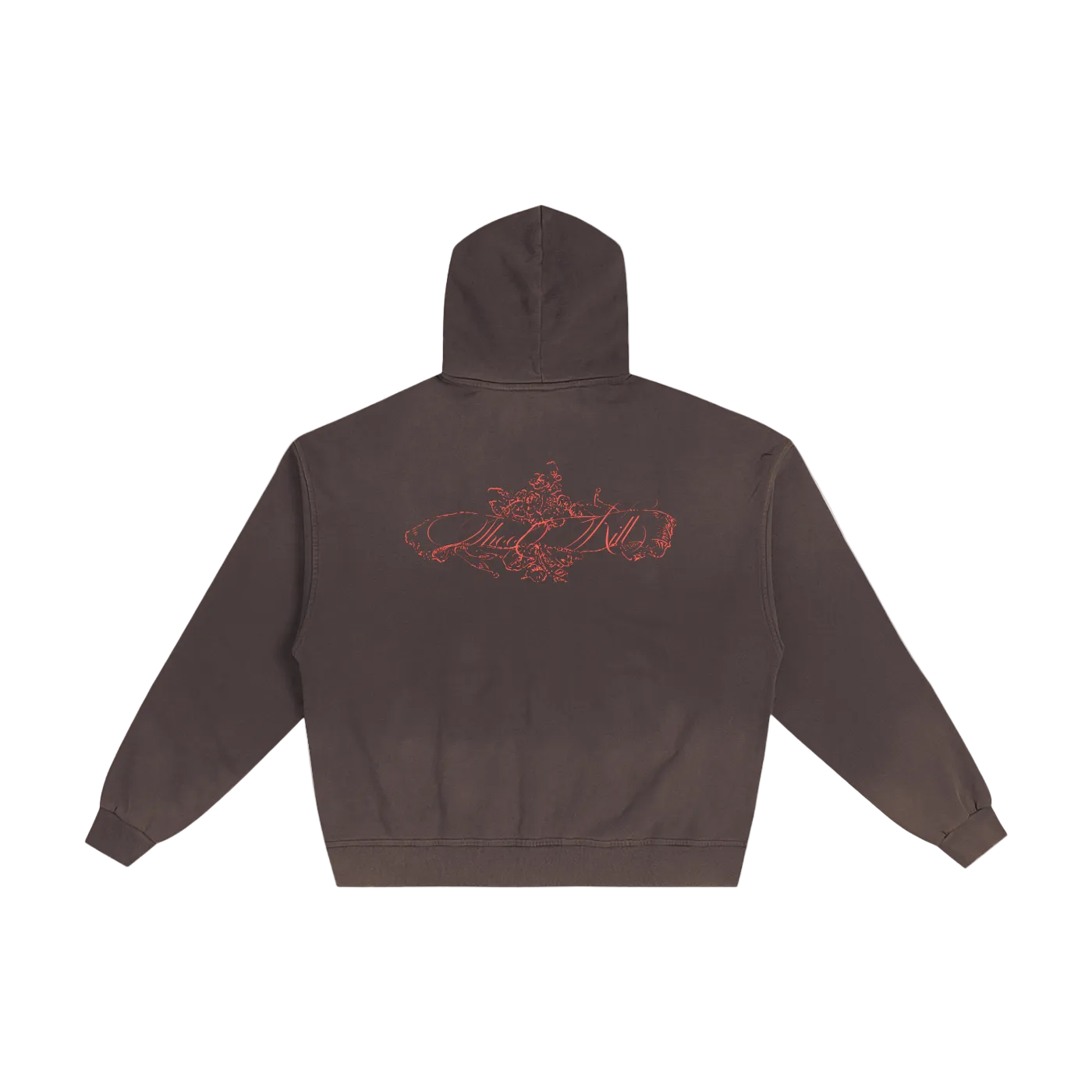 S2K Signature Sunfade Zip Hoodie – Red