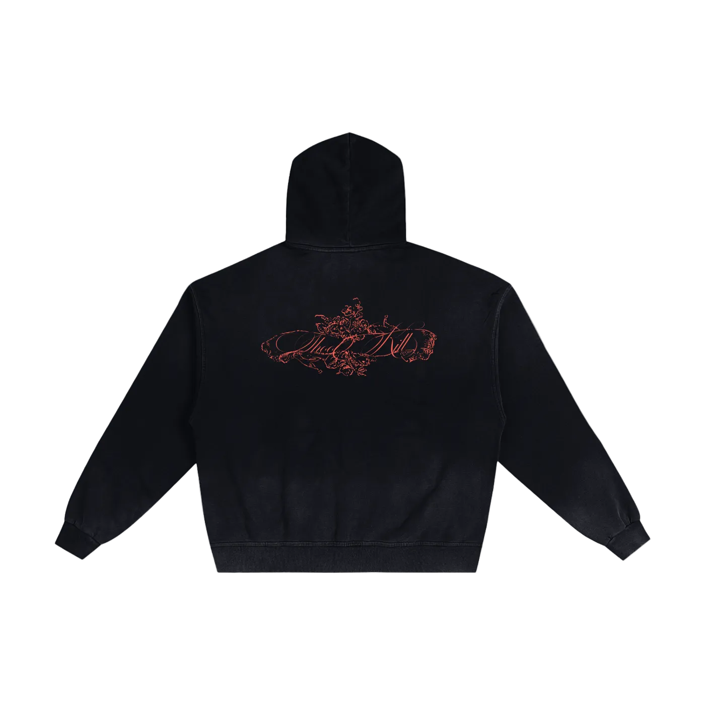 S2K Signature Sunfade Zip Hoodie – Red