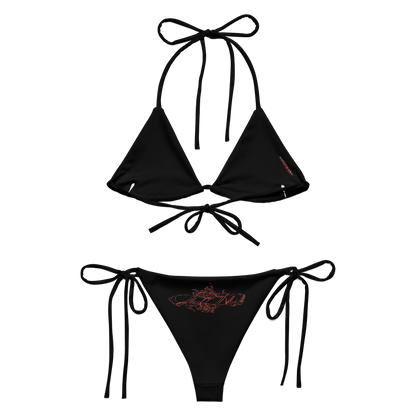 S2K Ember Sigil Bikini Set – Black / Red